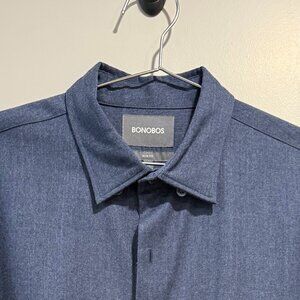 Bonobos Wool Dress shirt with elbow patches